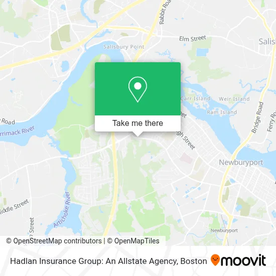 Hadlan Insurance Group: An Allstate Agency map