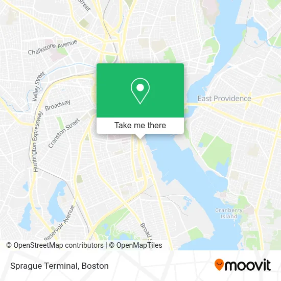 Sprague Terminal map