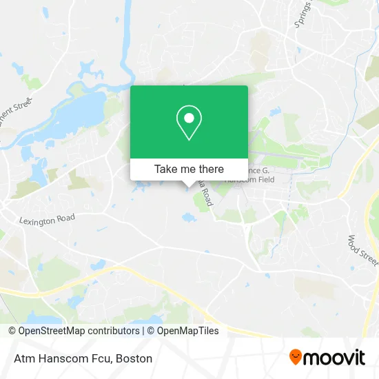 Atm Hanscom Fcu map