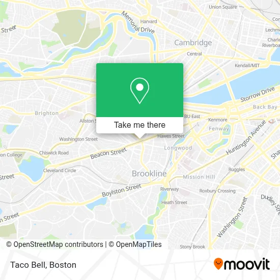 Taco Bell map