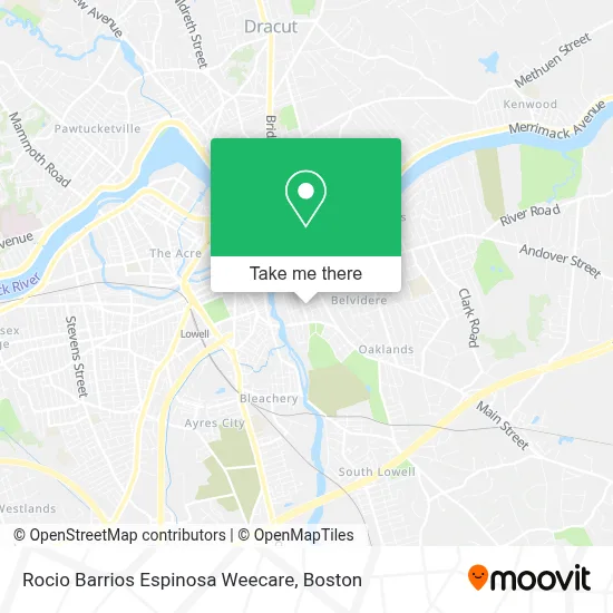 Rocio Barrios Espinosa Weecare map