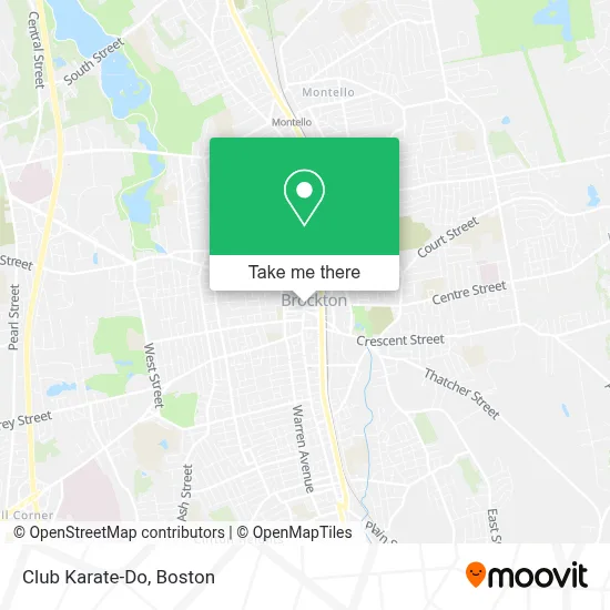 Club Karate-Do map