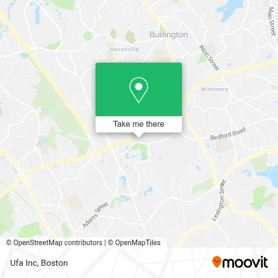 Ufa Inc map