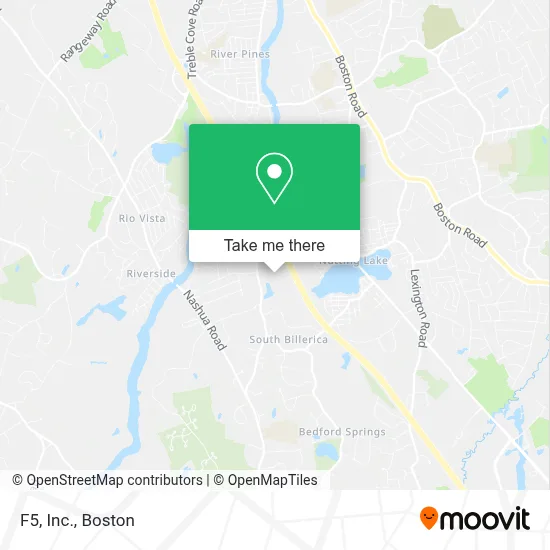 F5, Inc. map