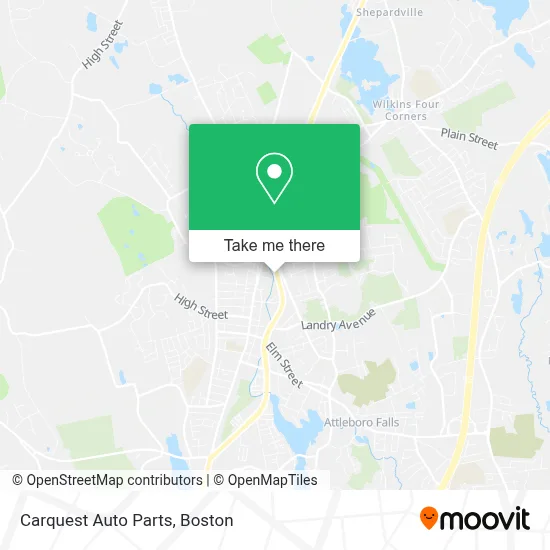 Carquest Auto Parts map