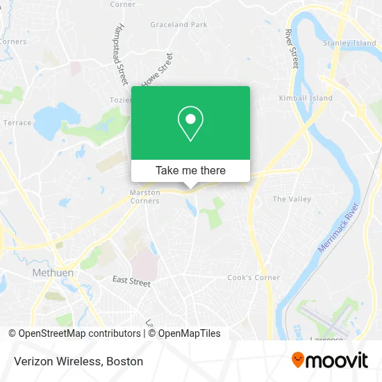 Verizon Wireless map