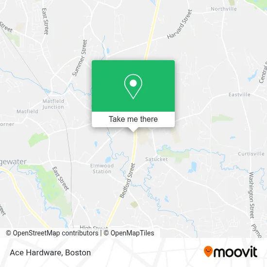 Ace Hardware map