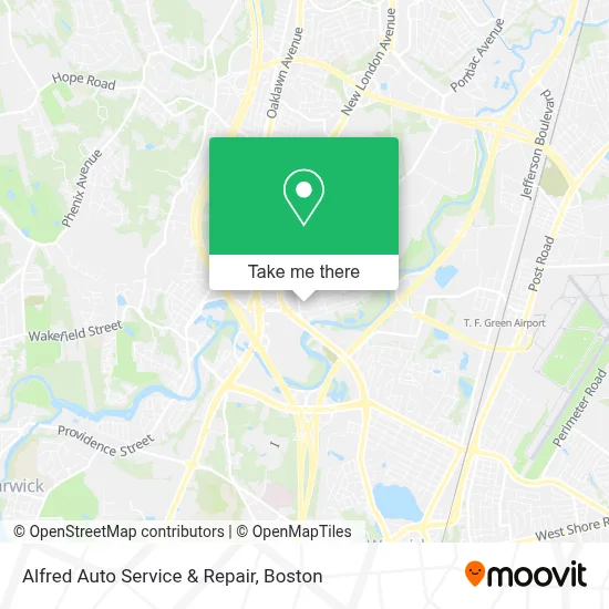 Alfred Auto Service & Repair map