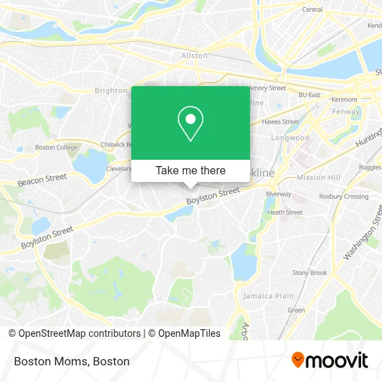Boston Moms map