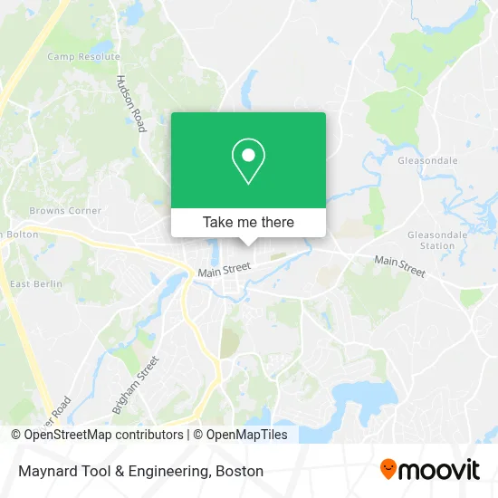 Maynard Tool & Engineering map