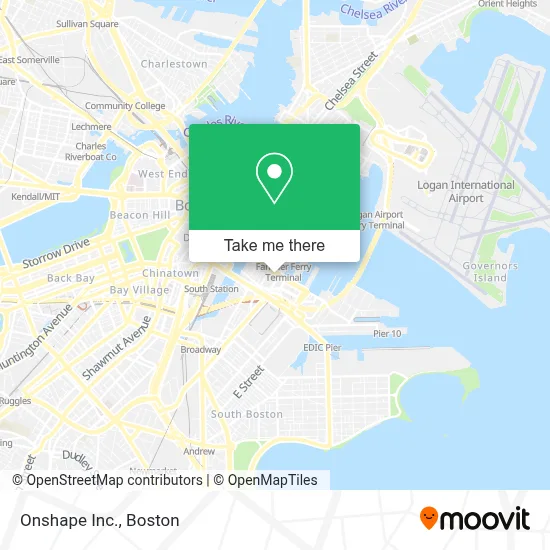Onshape Inc. map