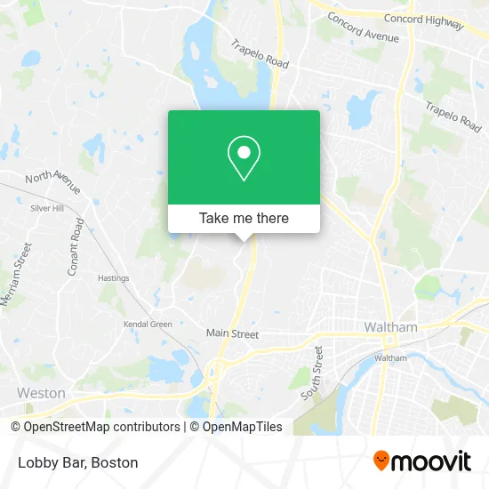 Lobby Bar map