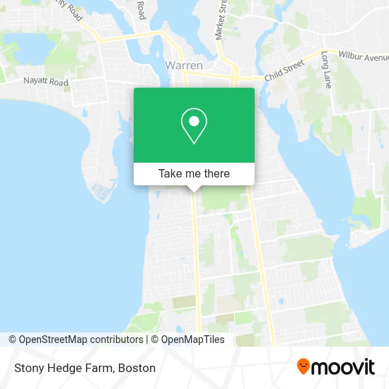 Stony Hedge Farm map