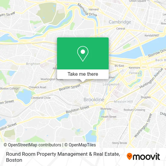 Round Room Property Management & Real Estate map