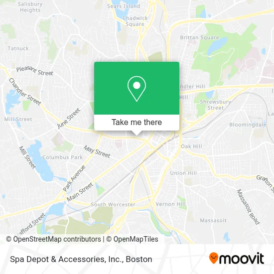 Spa Depot & Accessories, Inc. map