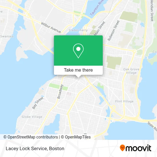 Lacey Lock Service map