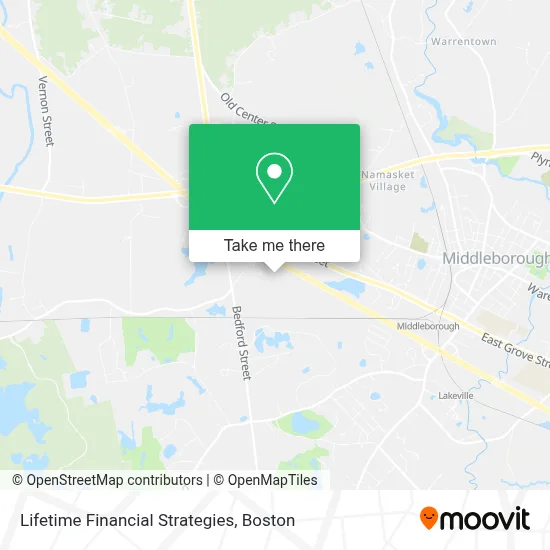 Lifetime Financial Strategies map
