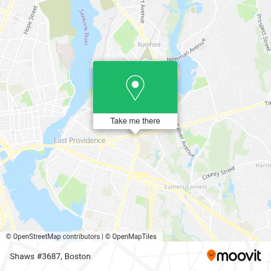 Shaws #3687 map