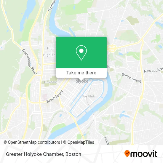 Greater Holyoke Chamber map