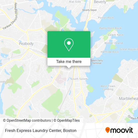 Fresh Express Laundry Center map