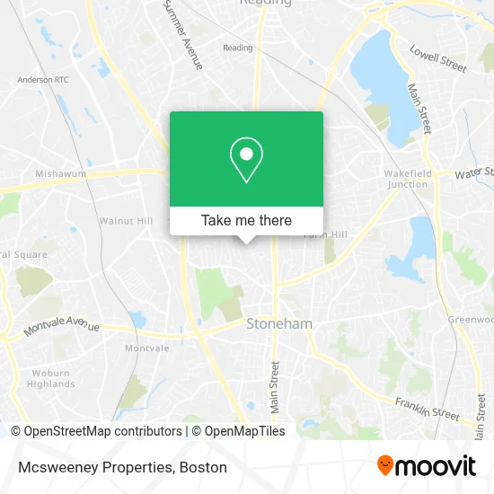 Mcsweeney Properties map