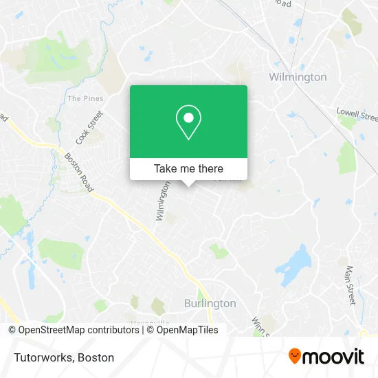 Tutorworks map