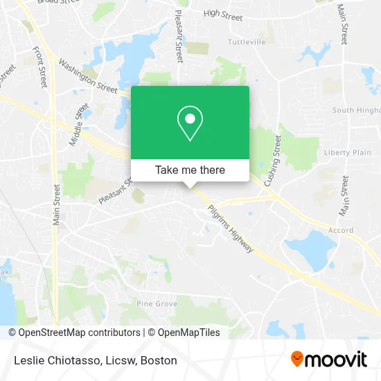 Leslie Chiotasso, Licsw map
