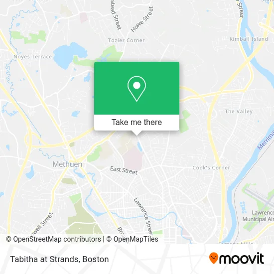 Tabitha at Strands map