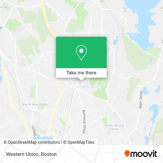 Western Union map