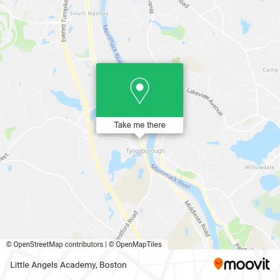 Little Angels Academy map