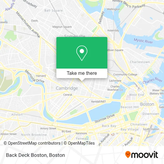 Back Deck Boston map