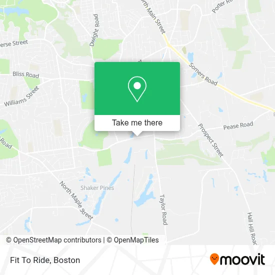 Fit To Ride map