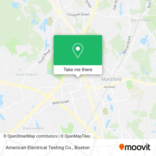 American Electrical Testing Co. map