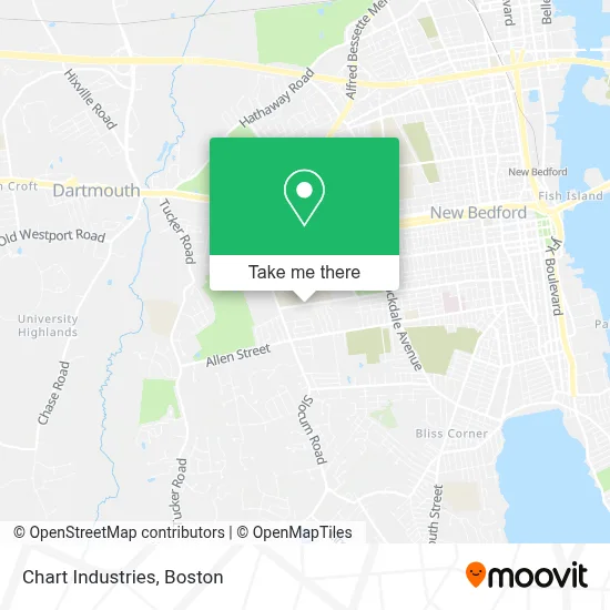 Chart Industries map