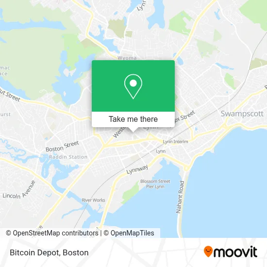 Bitcoin Depot map