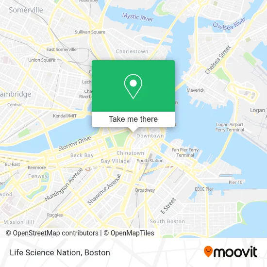 Life Science Nation map