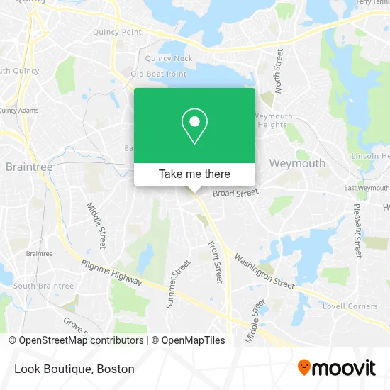 Look Boutique map