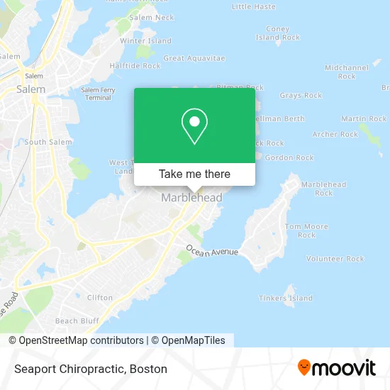 Seaport Chiropractic map