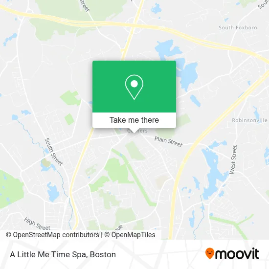 A Little Me Time Spa map