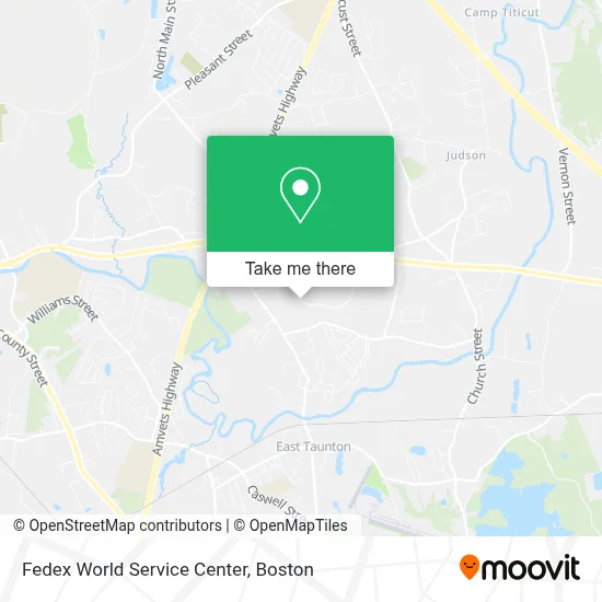 Fedex World Service Center map