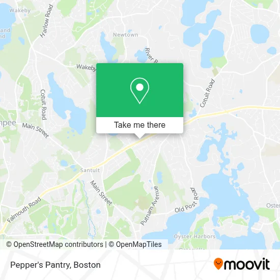 Pepper's Pantry map