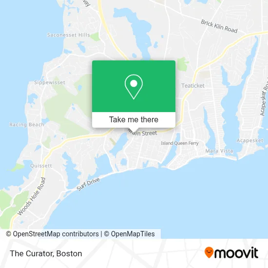 The Curator map