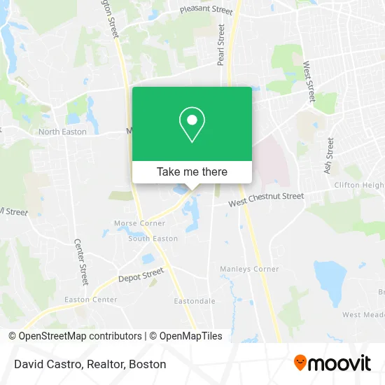 David Castro, Realtor map