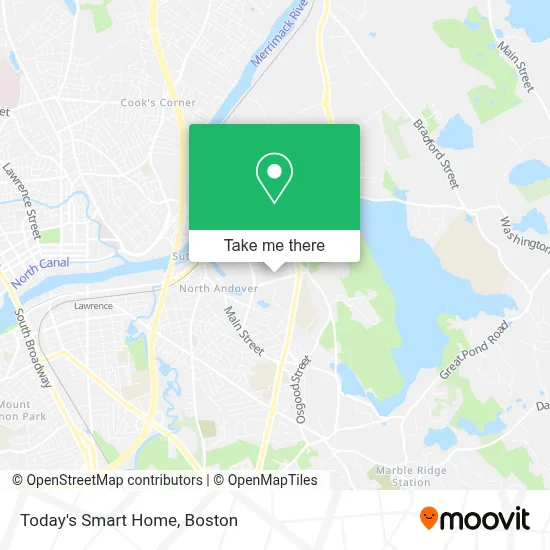 Today's Smart Home map
