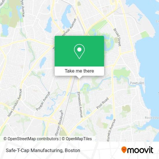 Safe-T-Cap Manufacturing map