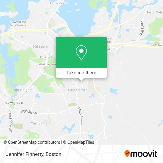 Jennifer Finnerty map