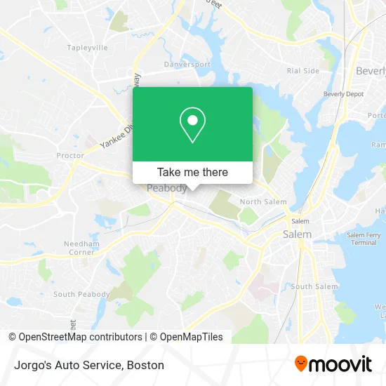 Jorgo's Auto Service map