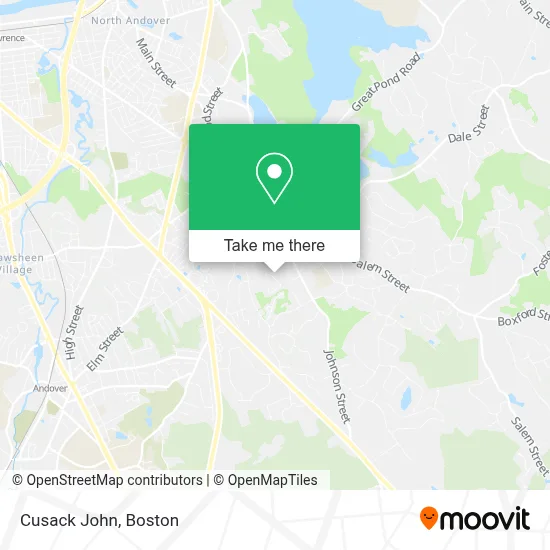 Cusack John map