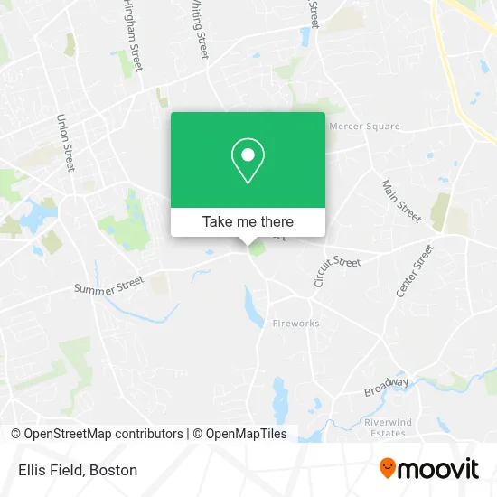 Ellis Field map