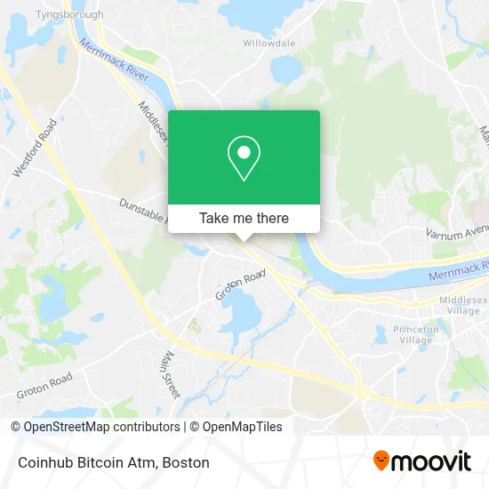 Coinhub Bitcoin Atm map
